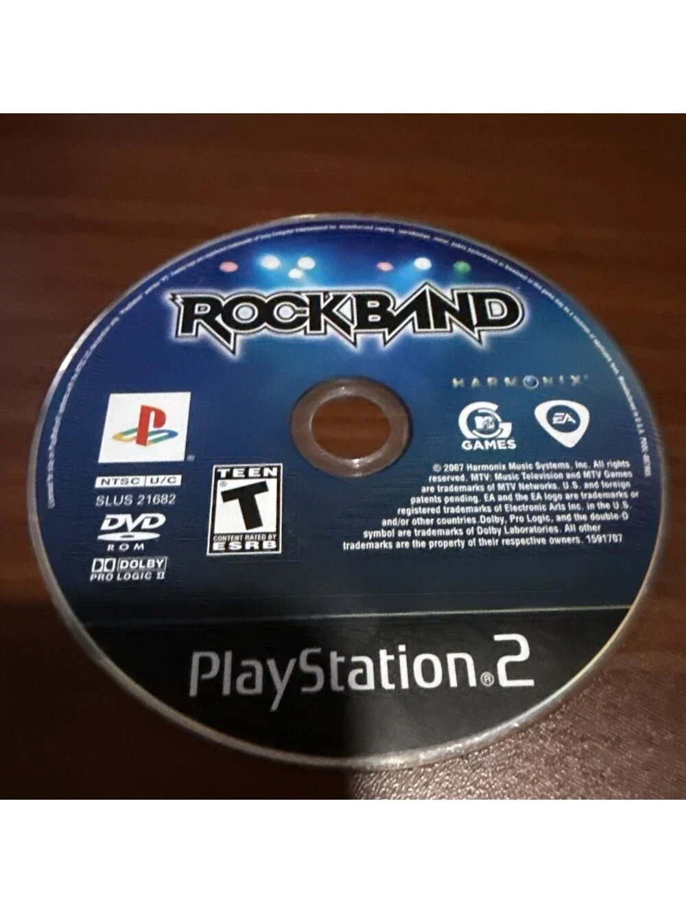 Rock Band (PlayStation 2, PS2) Disc Only & Tested